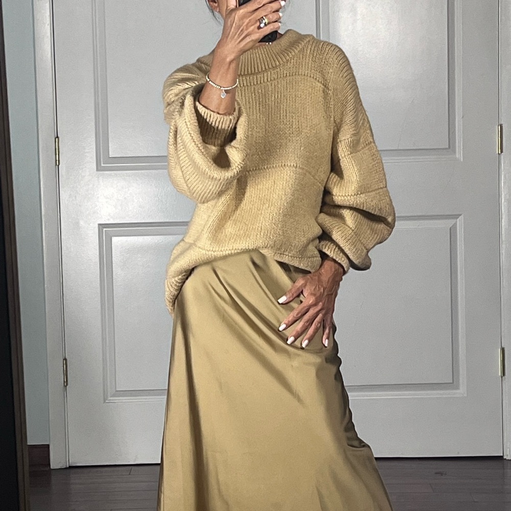 ASOS design oversized balloon sleeves sweater size 6 - Picture 4 of 13